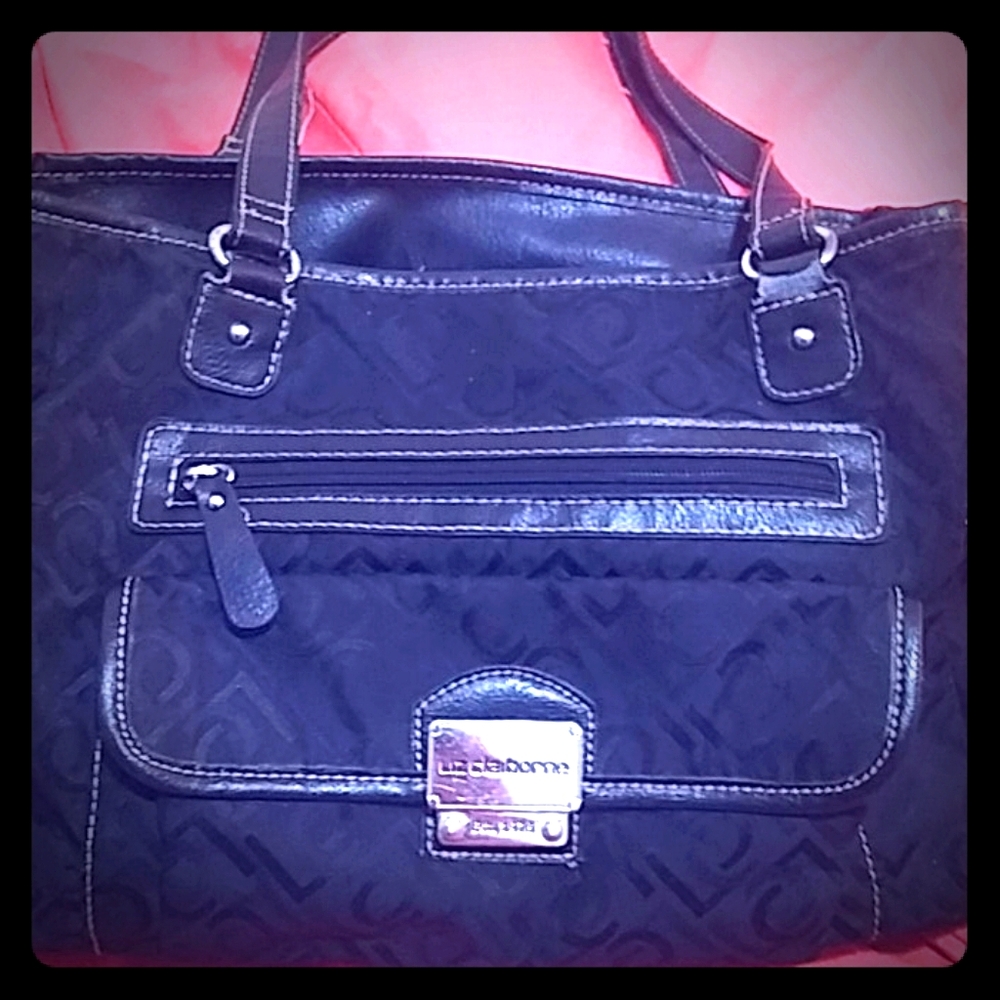 Liz claiborne black purse